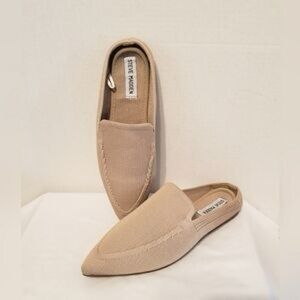 Steve Madden Tan Loafers Slip-Ons
